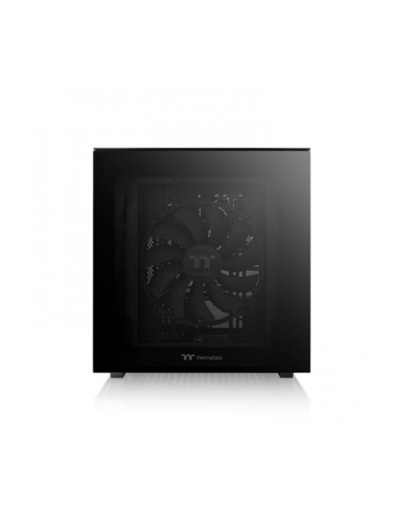 Thermaltake Divider 200 TG Micro, Tempered Glass - Nero