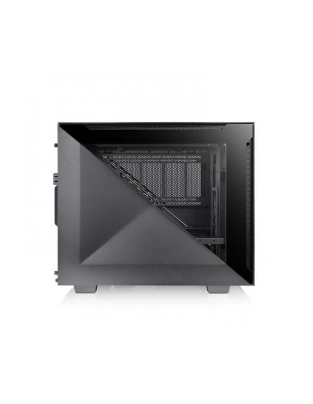 Thermaltake Divider 200 TG Micro, Tempered Glass - Nero
