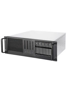 Silverstone SST-RM41-H08 Rackmount Server - 4U - Grigio