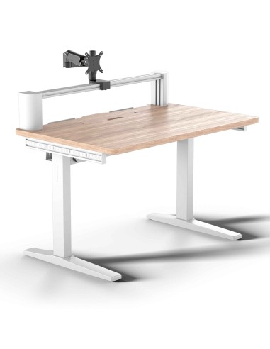 Corsair Platform 4 Fixed Gaming Desk - Bianco