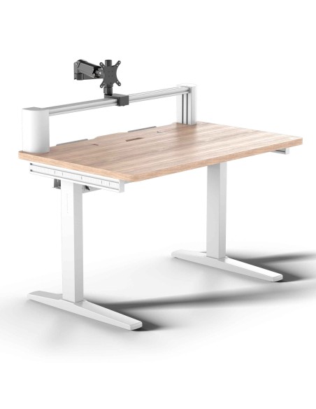 Corsair Platform 4 Fixed Gaming Desk - Bianco