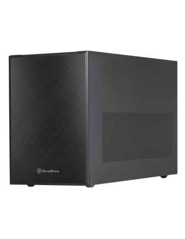 Silverstone Sugo 17, Case Cubico, Mini - Nero