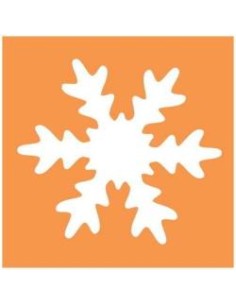 FUSTELLA MM.50  FIOCCO DI NEVE 2