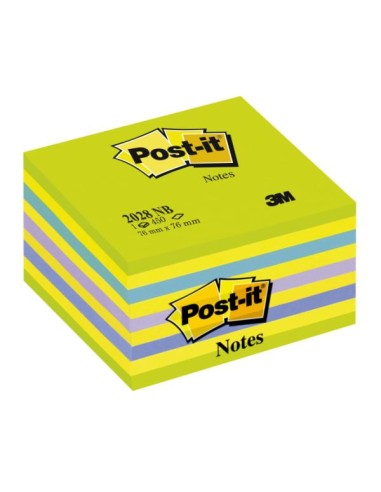 CUBO POST-IT NEON 2028-NB