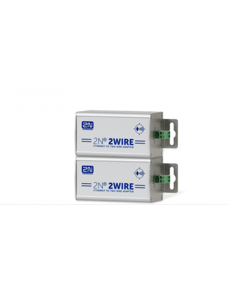 2N 2WIRE (SET CON 2 ADATTATORI E A