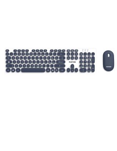 TASTIERA FULL SZ CON MOUSE NAVY