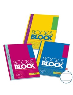 Blocco 40 ff A4 collato lato lungo 2