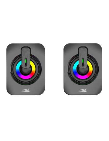 Set Speaker 3.5mm Stereo USB con LED, SEASHELL