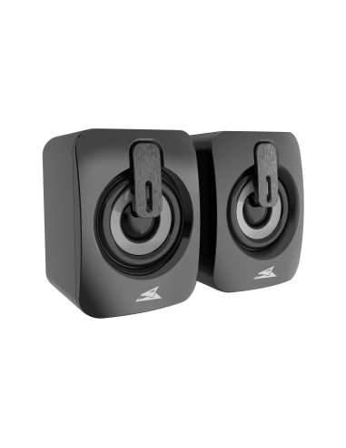 Set Speaker 3.5mm Stereo USB con LED, SEASHELL