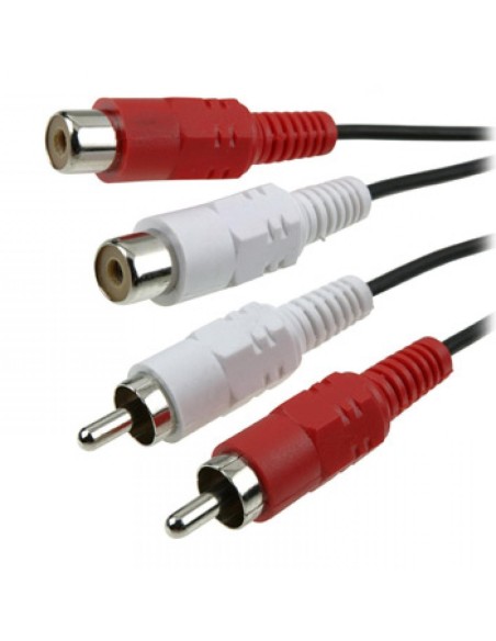 Cavo Prolunga M/F 2xRCA 10mt