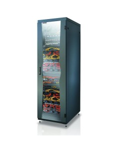 Armadio NetRack 19'' 600x800 33 Unità Nero da Assemblare