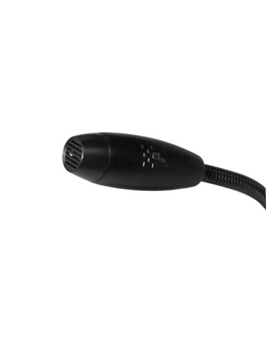 Microfono con Base di Appoggio e Collo Flessibile