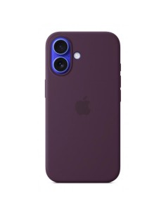 Apple iPhone 16 Silicone Case MagSafe Plum MYY43ZM/A