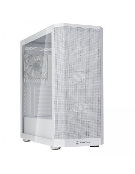 Silverstone FARA 514X, ARGB, Tempered Glass  - Bianco