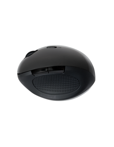 Mouse Ottico Ergonomico Wireless 1600 Dpi Nero