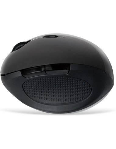 Mouse Ottico Ergonomico Wireless 1600 Dpi Nero