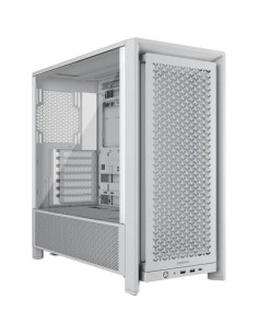 Corsair FRAME 4000D Tempered Glass, Mid-Tower - Bianco