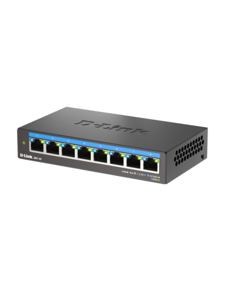 D-LINK SWITCH MULTI-GIGABIT DESKTOP A 8 PORTE DA 2.5 G