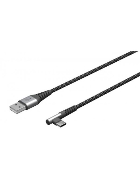 Cavo USB-C™ Maschio Angolato a USB-A Dritto 2m