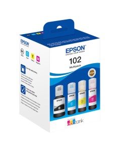 Epson - ECOTANK 102 MULTIPACK - BK/C/M/G - C13T03R640