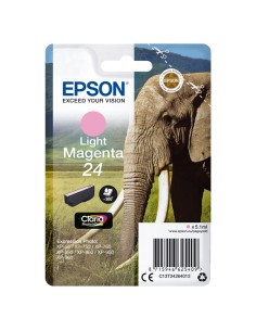 Epson - Cartuccia ink - 24 - Magenta chiaro - C13T24264012 - 5,1ml