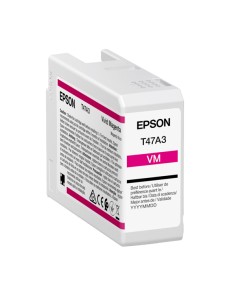Epson - Cartuccia Vivid per UltraChrome Pro 10 T47A3 - Magenta - 50ml - C13T47A30N