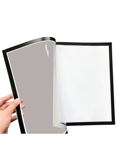 Cornice magnetica retroadesiva Starwall - A4 - silver - Starline