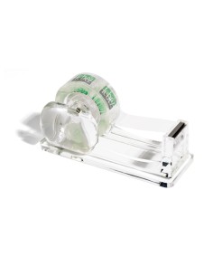Dispenser per nastro adesivo - acrilico - trasparente - Lebez