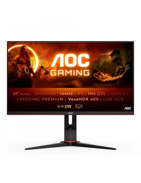 28, 16:9, AOC GAMING, IPS
