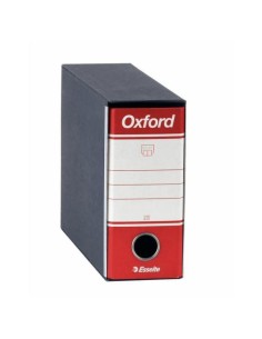 REGISTRATORE OXFORD G81 ROSSO 2