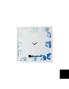 LAVAGNA CON OROLOGIO MAGNET. 40X40