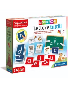 MONTESSORI - LETTERE TATTILI