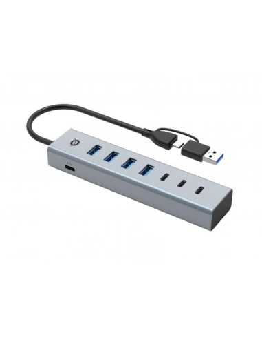 7-PORT USB 3.0 HUB 5GBPS USB-C X 3