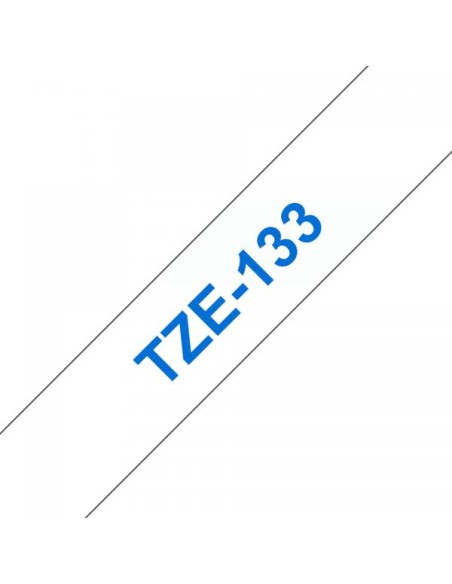 NASTRO DA 12MM BLU SU TRASPARENTE