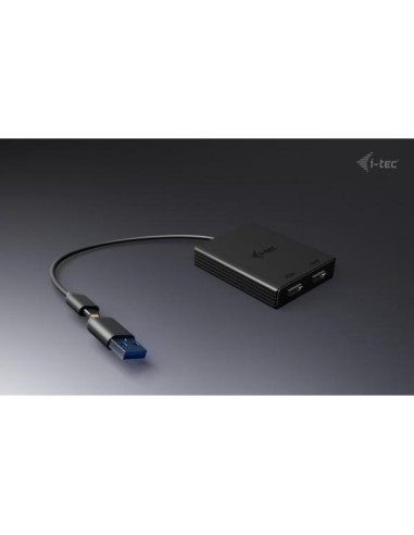 USB-A/USB-C DUAL 4K DP VIDEO ADAPT.