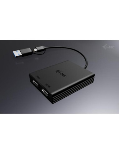 USB-A/USB-C DUAL 4K DP VIDEO ADAPT.