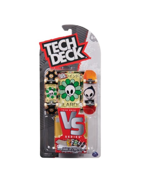 TECH DECK PACK VERSUS 2 SKATE ASST