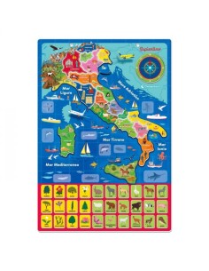 GEO PUZZLE MAGNETICO ITALIA 2