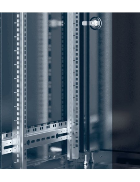 Armadio Rack 19'' 600x800 26 Unità Nero serie Easynet