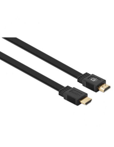 Cavo HDMI High Speed With Ethernet Piatto 10m nero