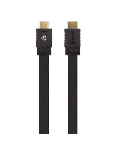 Cavo HDMI High Speed With Ethernet Piatto 10m nero