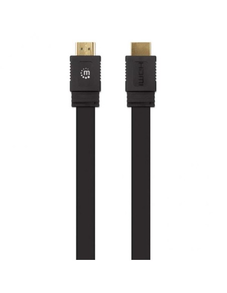 Cavo HDMI High Speed With Ethernet Piatto 10m nero