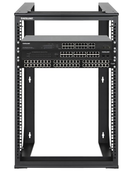 Armadio a Muro 19'' Open Frame 2 Montanti Flat Pack 15U