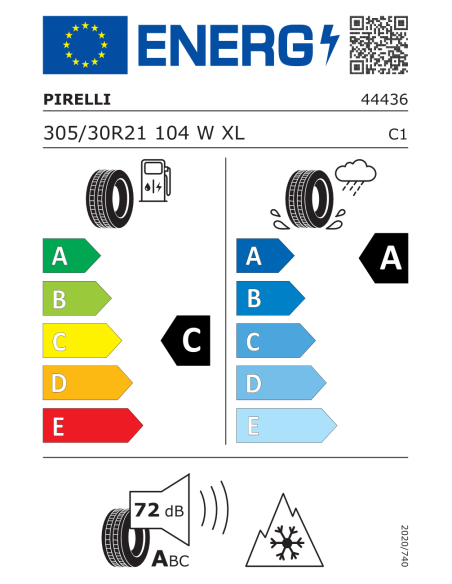 Pirelli P Zero Winter 2 - 305/30 R21 104W XL
