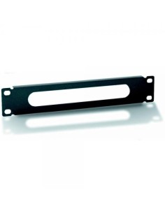 Pannello passacavo 10'' 1U Nero