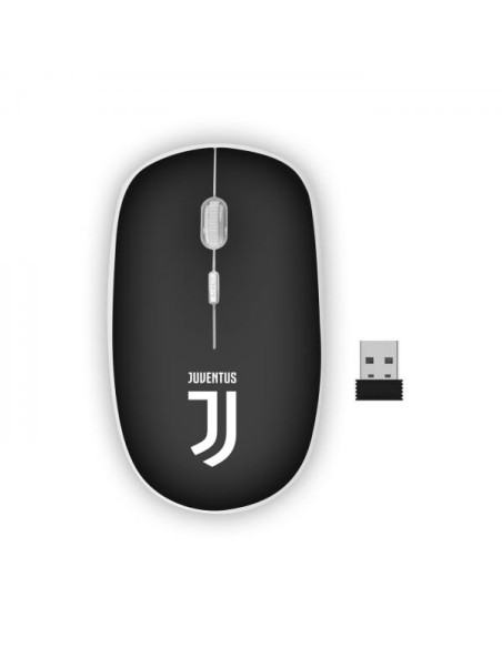 Techmade Mouse Wireless Juventus Nero