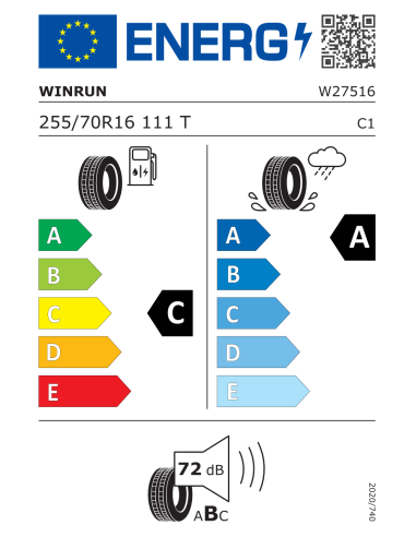 Winrun Maxclaw H/T 2 - 255/70 R16 111T