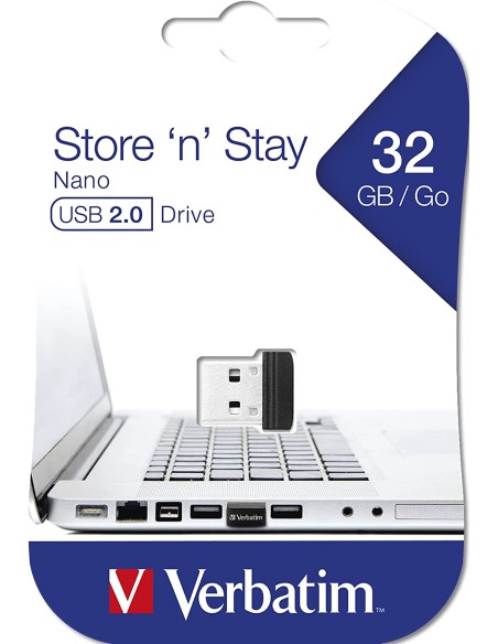 NANO Memoria USB 32GB Nero