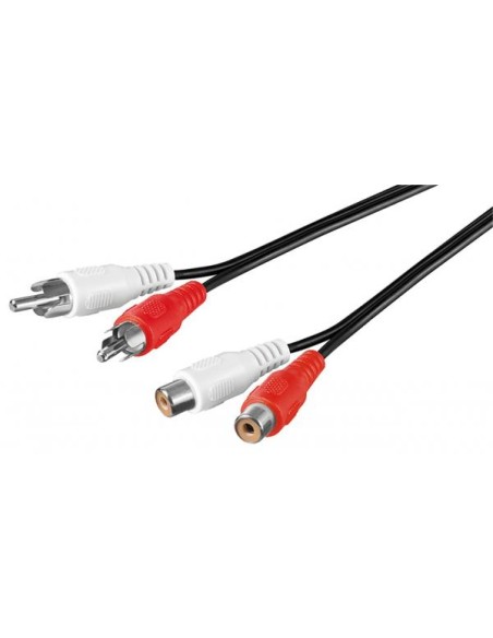 Cavo Prolunga M/F 2xRCA 1,5mt