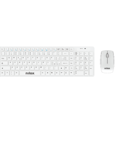 KIT KEYB+MOUSE WIRELESS WHITE 2